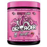 Faction Labs Disorder Pre Workout 50 Serves Pink Bits (Strawberries & Cream)